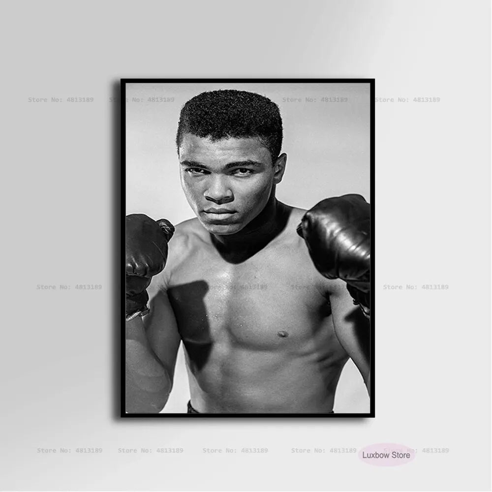 Muhammad Ali Inspirational Art Poster
