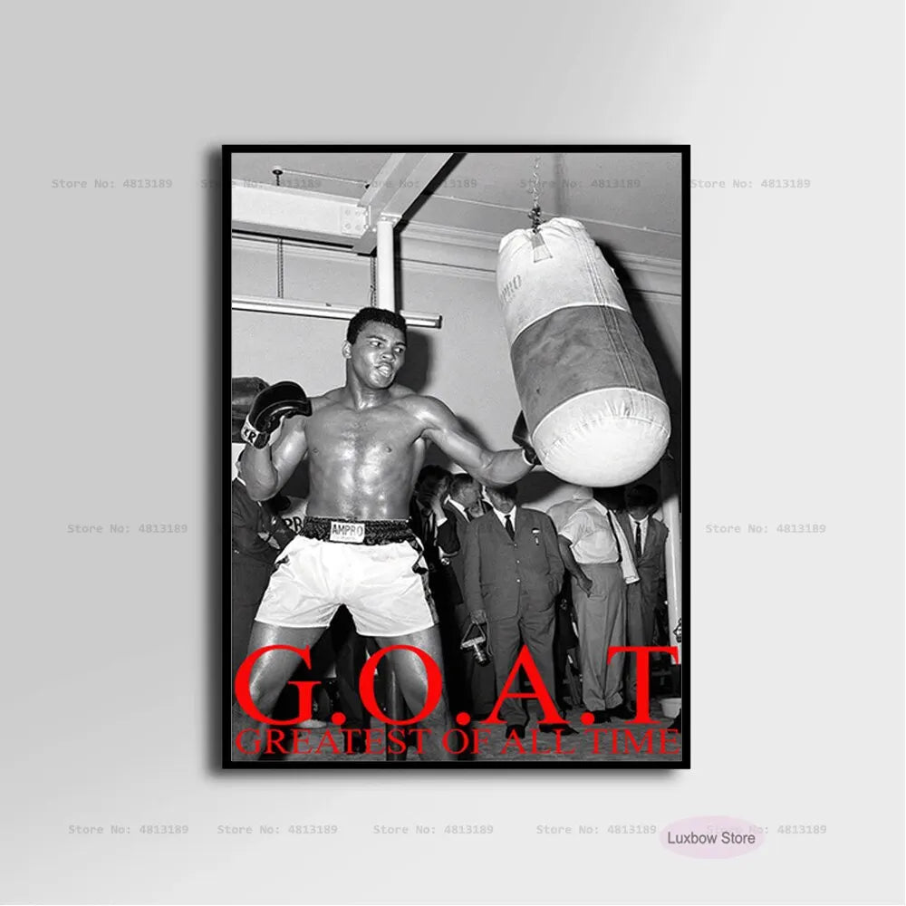 Muhammad Ali Inspirational Art Poster