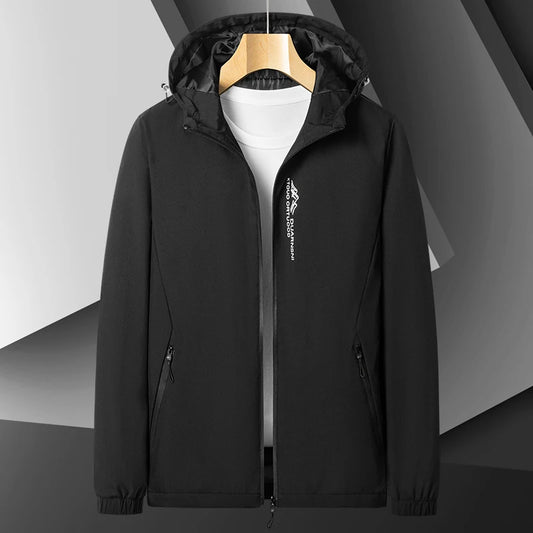 Hooded Windbreaker
