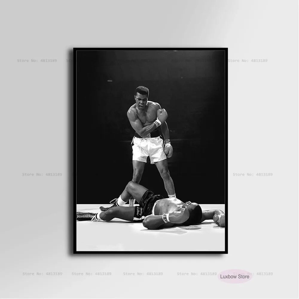 Muhammad Ali Inspirational Art Poster