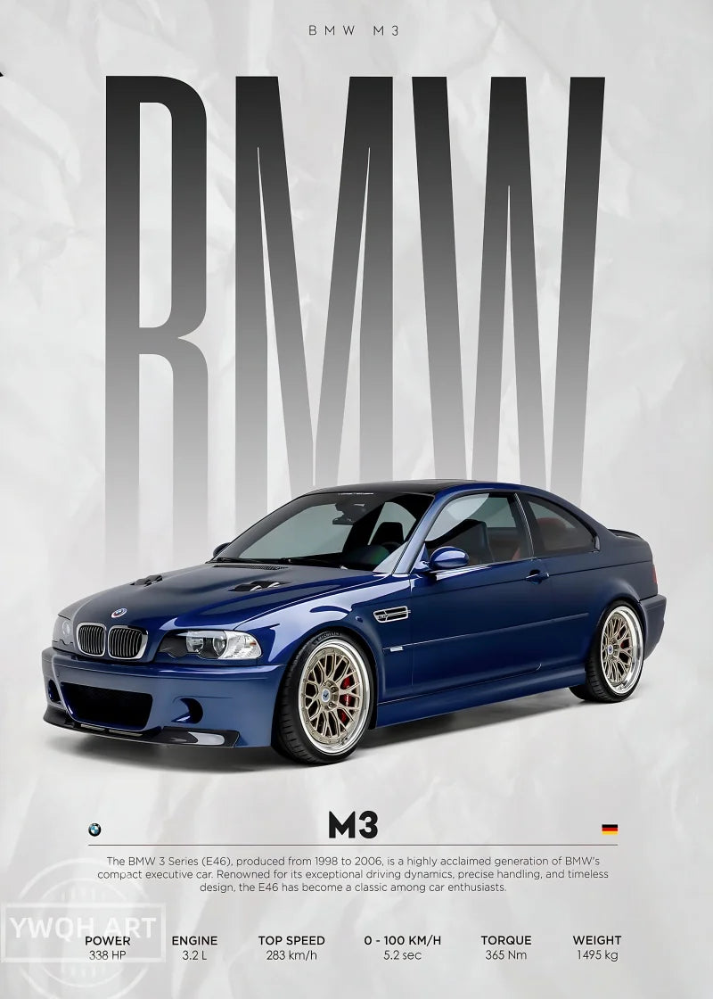 BMW Poster