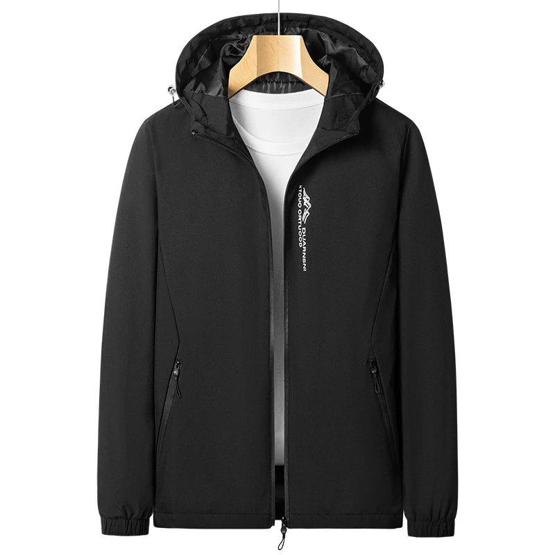 Hooded Windbreaker