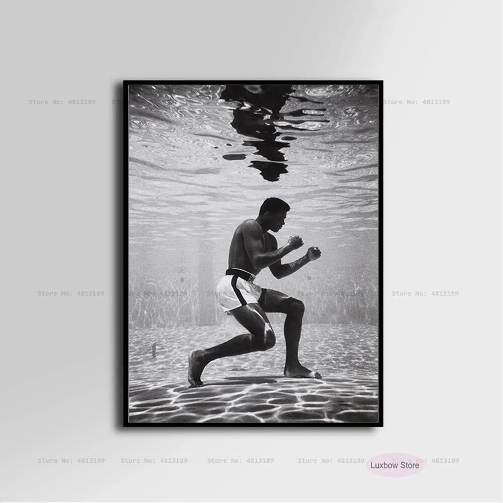 Muhammad Ali Inspirational Art Poster