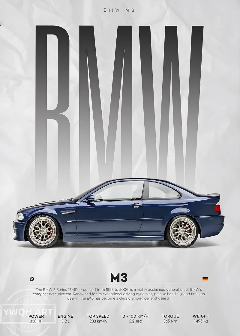 BMW Poster