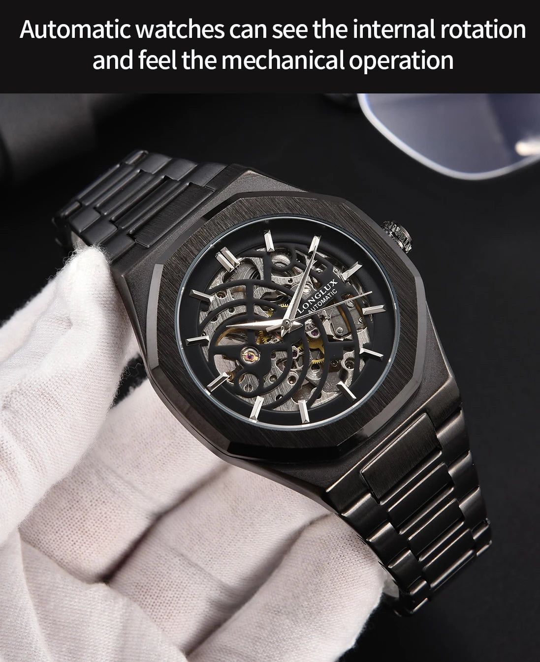 Automatic Skeleton Watch