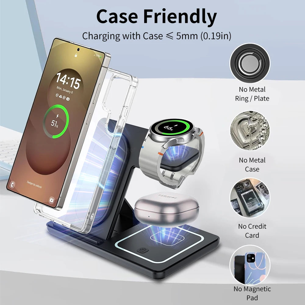 Charging Station 3 in 1