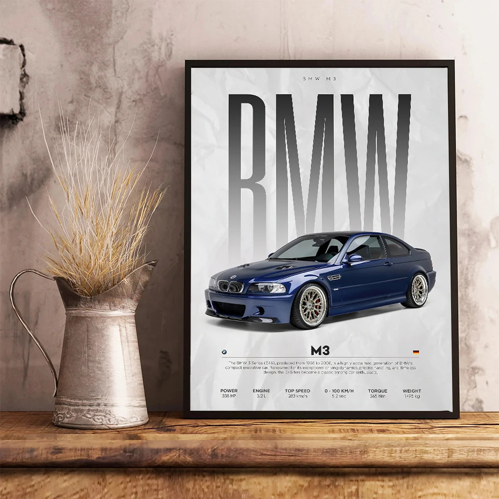 BMW Poster