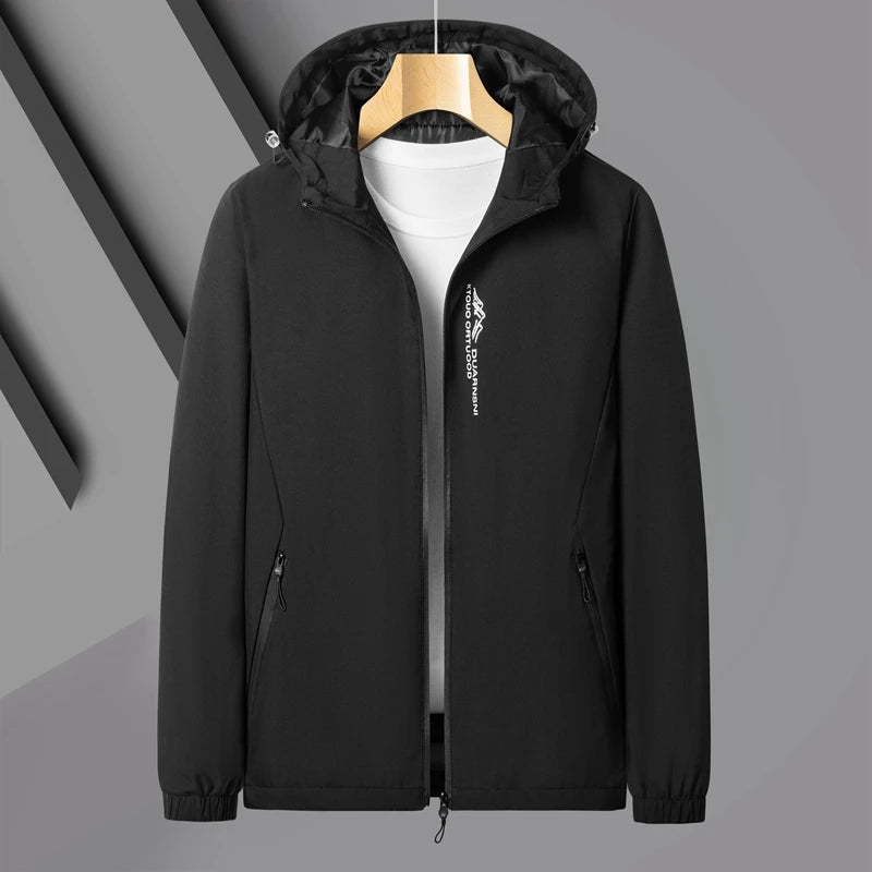 Hooded Windbreaker