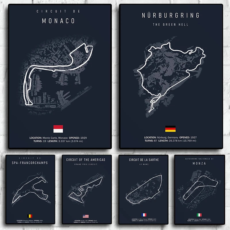 F1 Tracks