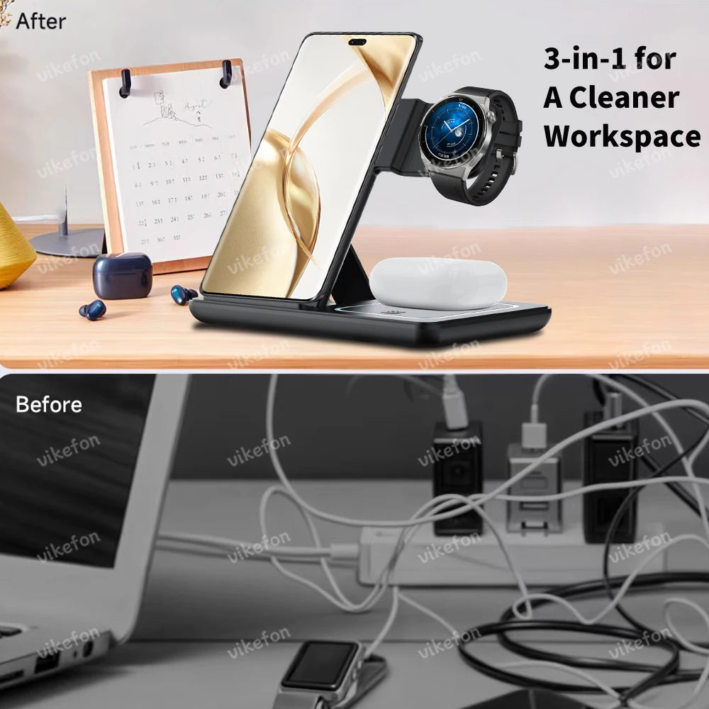 Charging Station 3 in 1