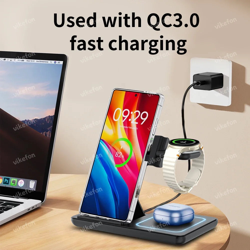 Charging Station 3 in 1