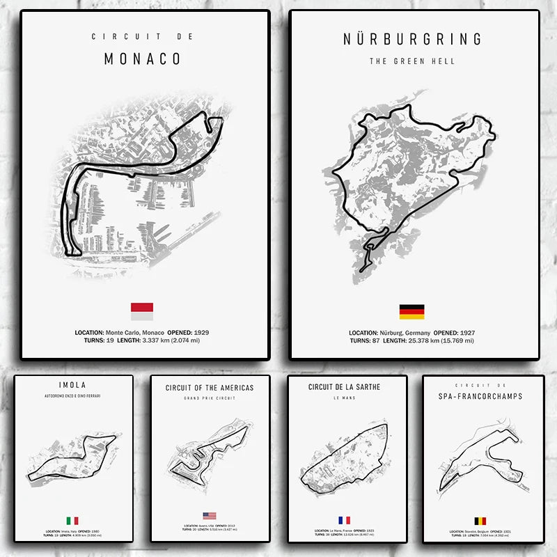 F1 Tracks