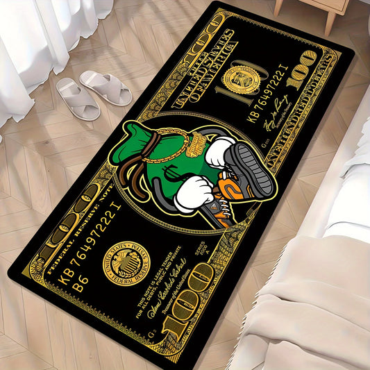 $100 Bill Pattern Area Rug