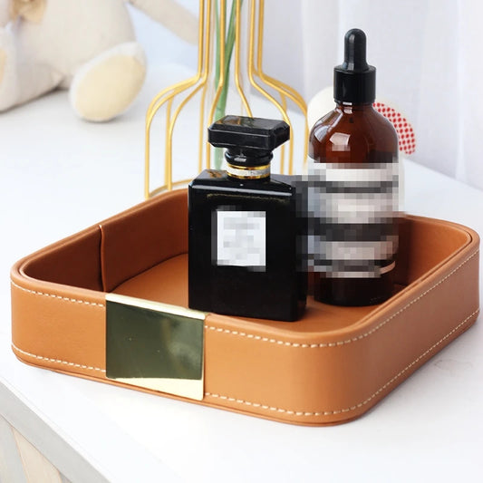 Leather Desk Tray