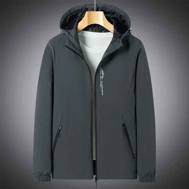 Hooded Windbreaker