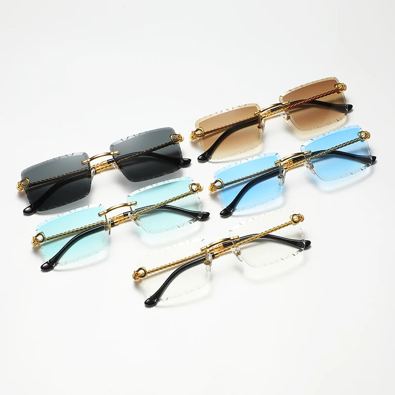 Rimless Sunglasses