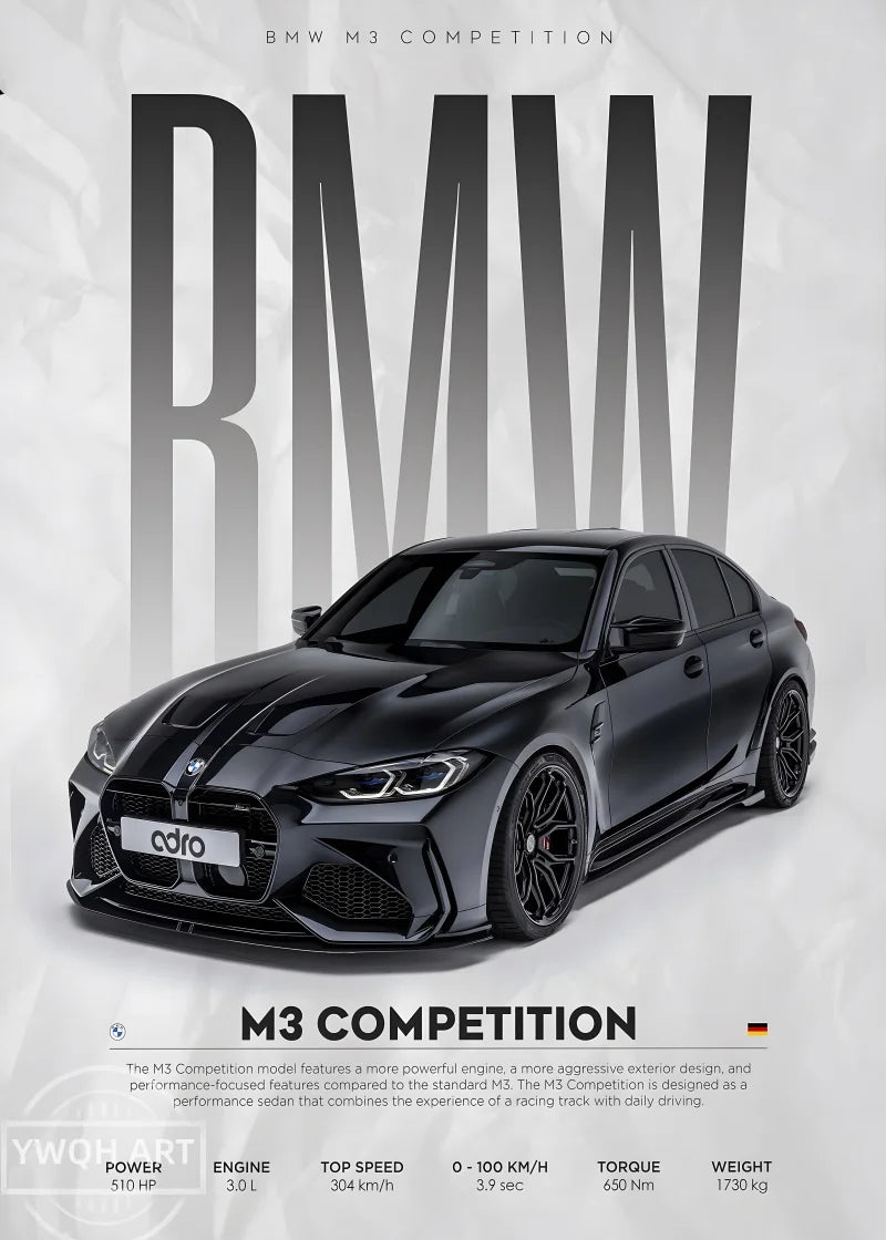 BMW Poster