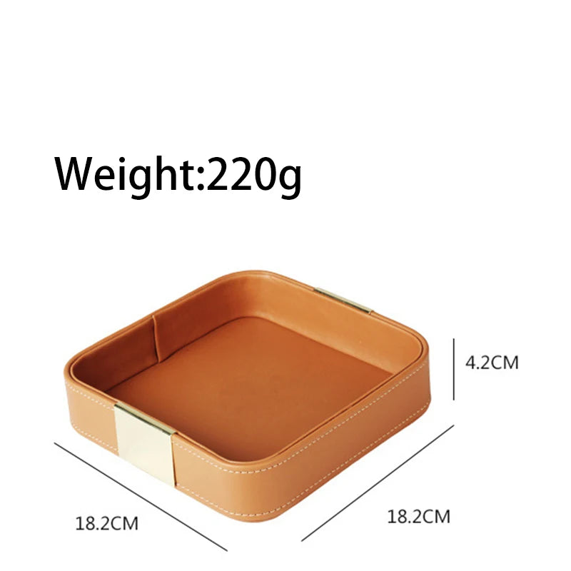 Leather Desk Tray