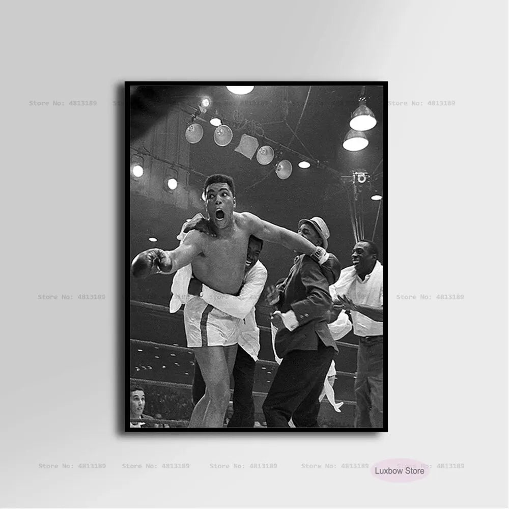 Muhammad Ali Inspirational Art Poster