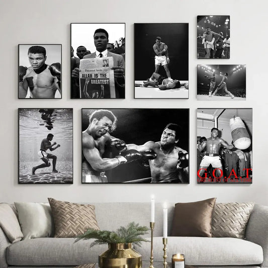 Muhammad Ali Inspirational Art Poster