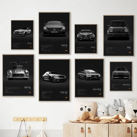 Mercedes-Benz Poster