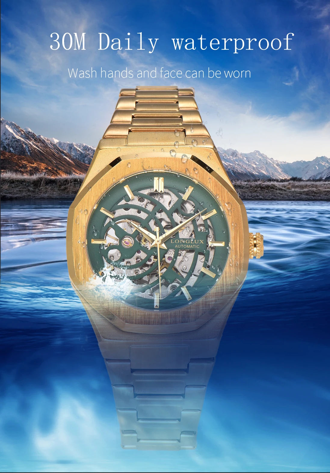 Automatic Skeleton Watch