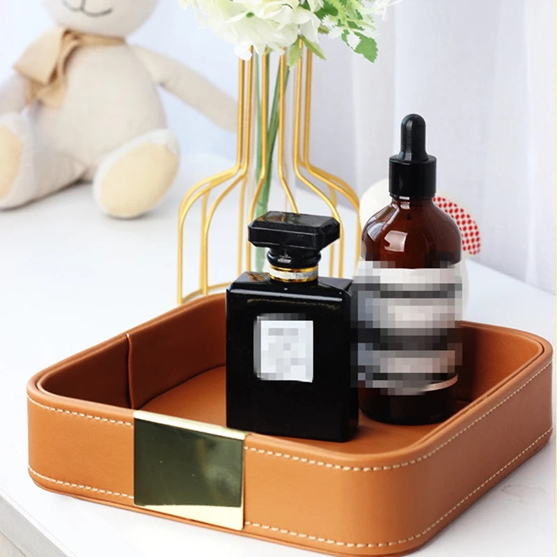 Leather Desk Tray