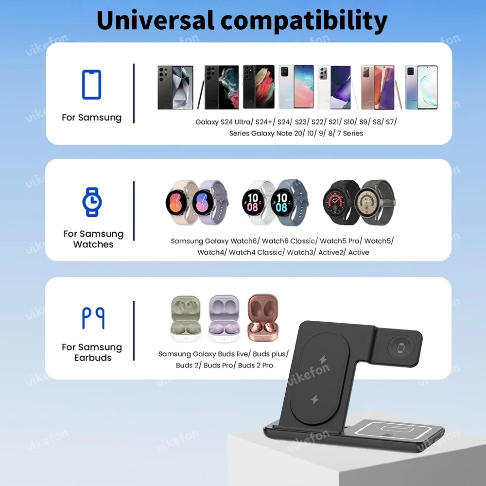 Charging Station 3 in 1