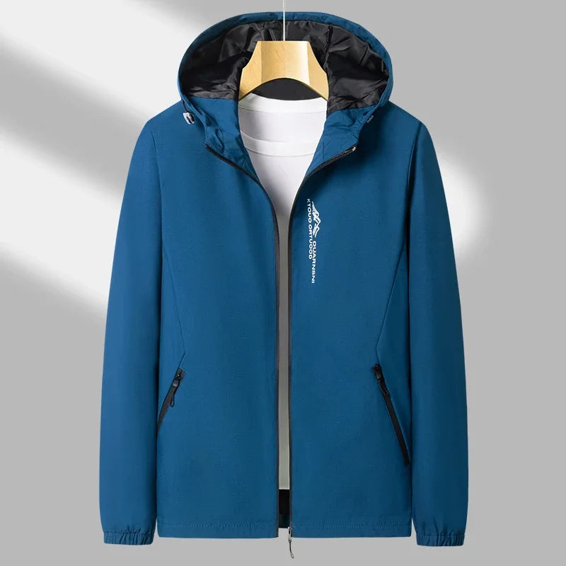 Hooded Windbreaker