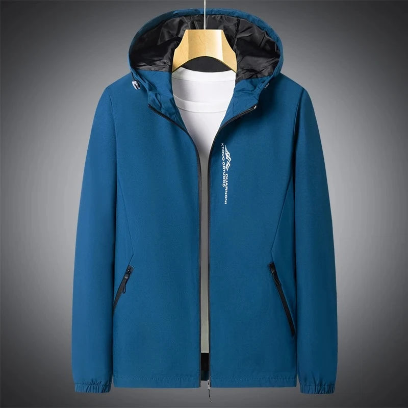 Hooded Windbreaker