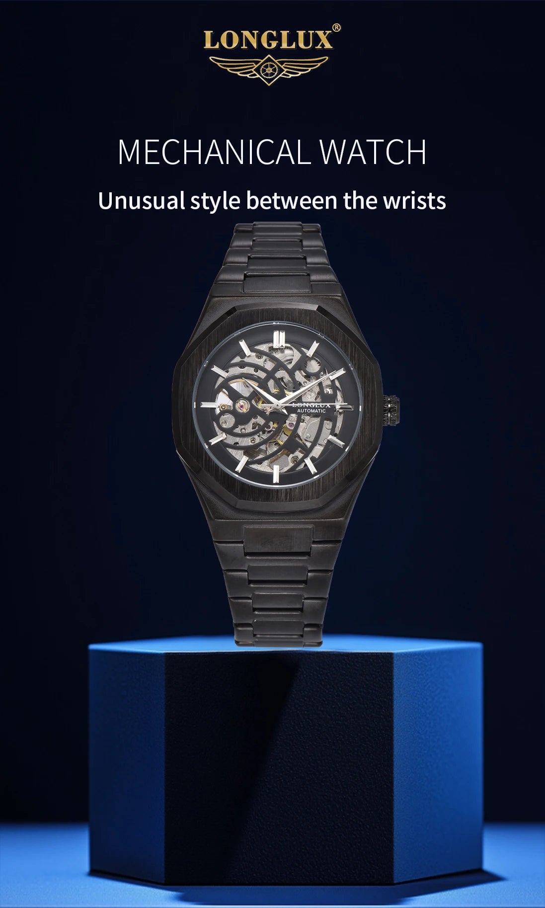 Automatic Skeleton Watch
